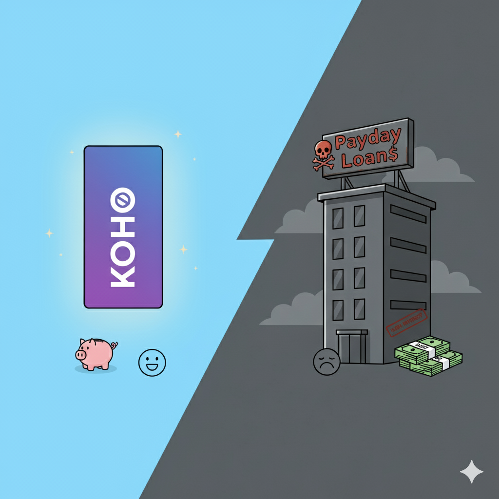 KOHO vs. Payday Loans: The Smart Choice for 2025